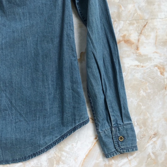 BANANA REPUBLIC JEANS BLOUSE SIZE XS - Picture 7 of 8